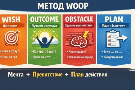 О toro WOOP: спокойное объяснение идеи постановки целей через честный план
