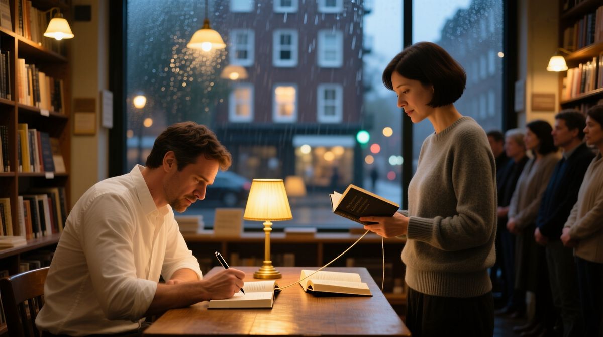 — Ты вела дневники о нашей жизни. Я написал книгу о предательстве.