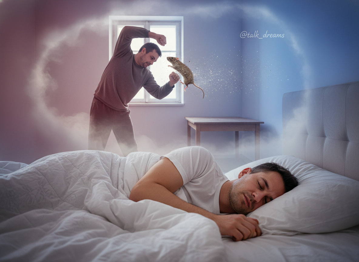 Что означает сон о живой крысе и беспроводном наушнике?