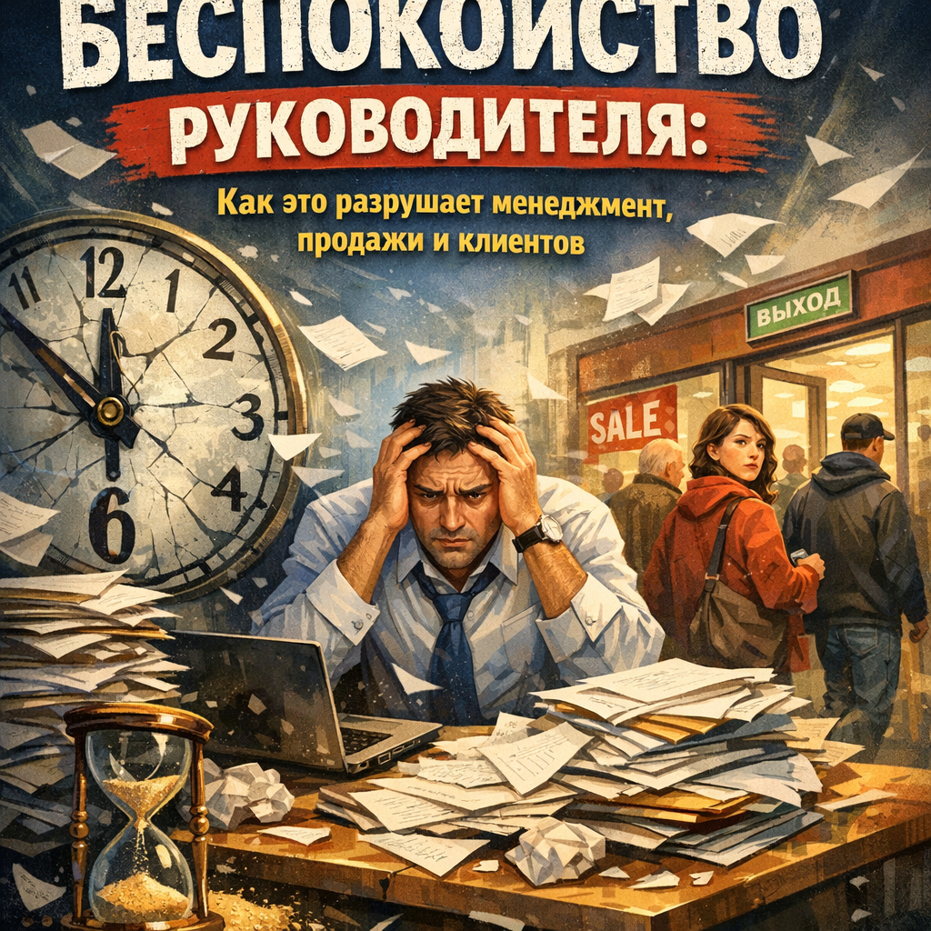 Как тревожность руководителя влияет на эффективность бизнеса