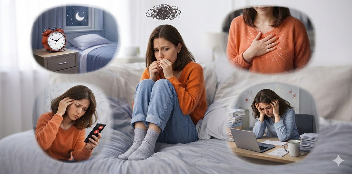 Как распознать тревожность: 5 ключевых признаков, которые нельзя игнорировать