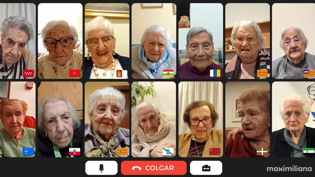 Старше ста: необычный созвон женщин из Испании