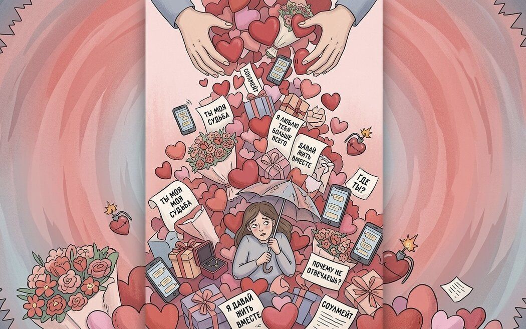 Лавбомбинг: Как распознать ловушку чрезмерной любви?