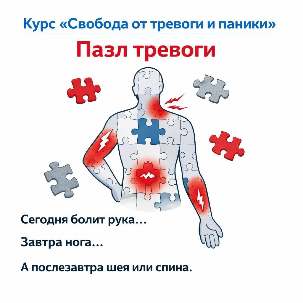 Избавьтесь от боли: курс, который поможет остановить тревогу и панические атаки