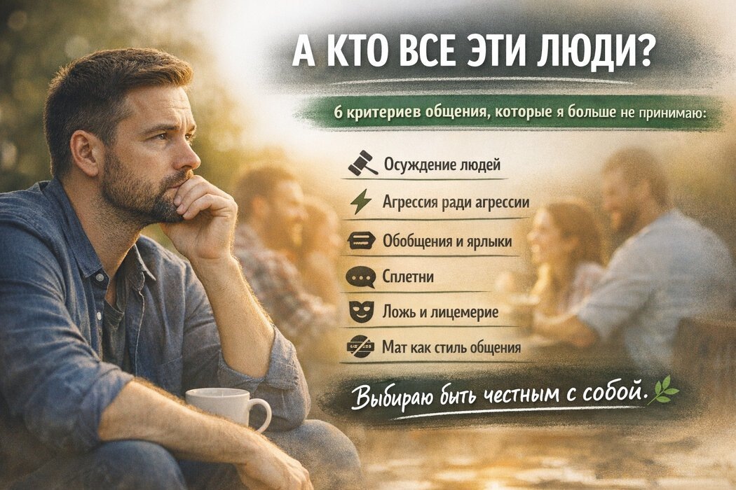 Понимание себя: выбираем окружение для счастья