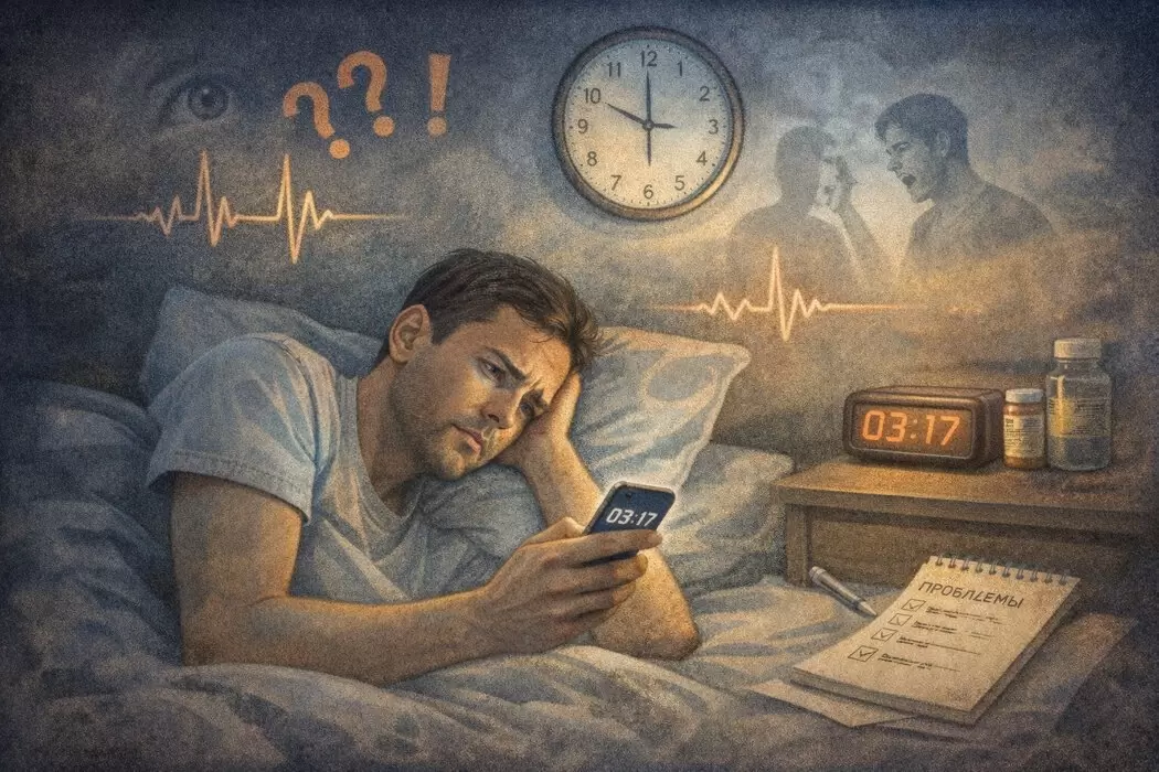 Почему вы просыпаетесь с 3 до 4 утра и что с этим делать