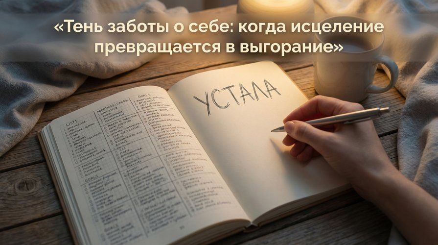 Тень заботы о себе: когда исцеление становится источником выгорания