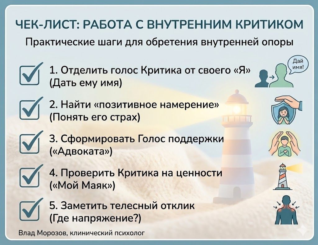 Как побороть внутреннего критика и обрести уверенность в себе